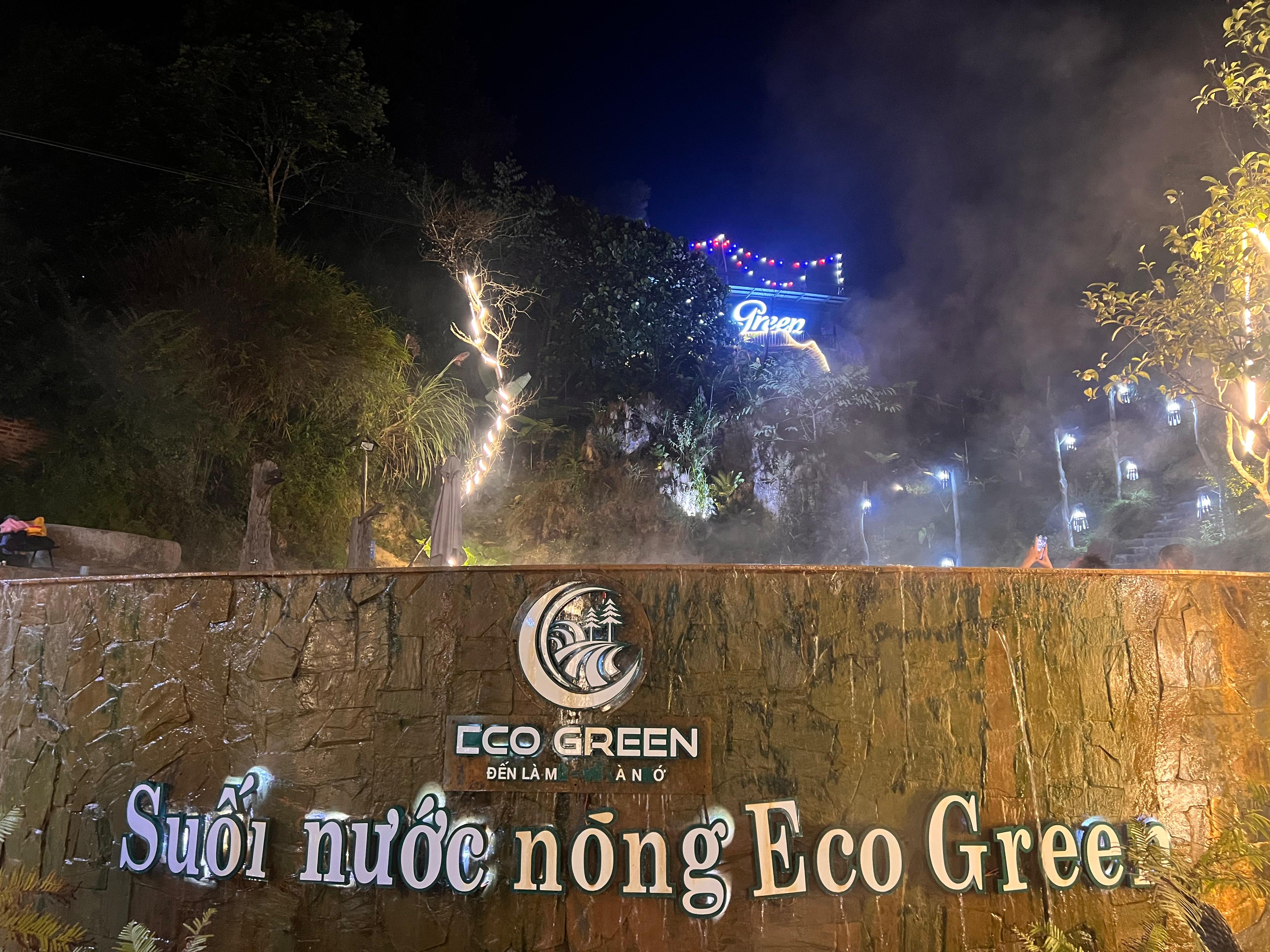 Relaxing in the Hot Springs